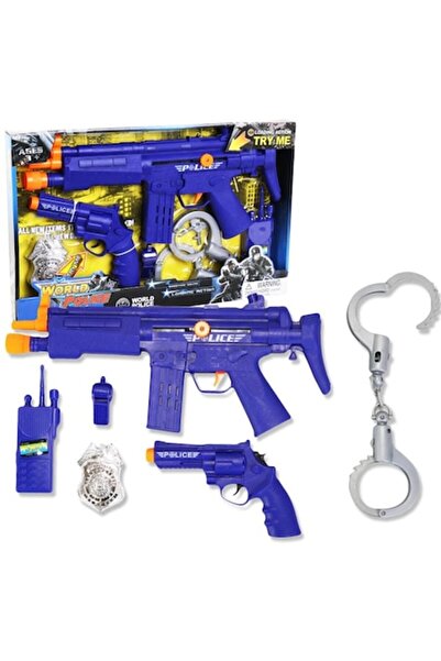 Goliat police figure set, carbine, revolver, multicolor, for children over 3 ...