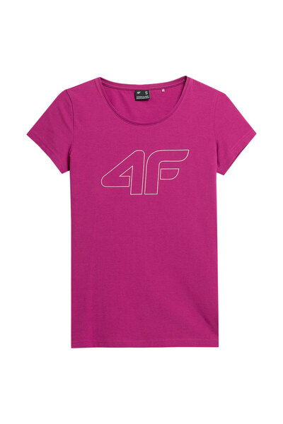 4F Tricou de damă cu mânecă scurtă M