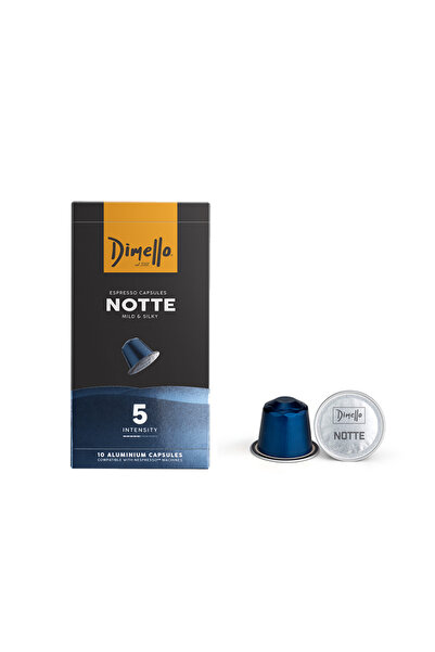 DİMELLO Κάψουλες Notte συμβατές με Μηχανή Nespresso - 10τεμ.