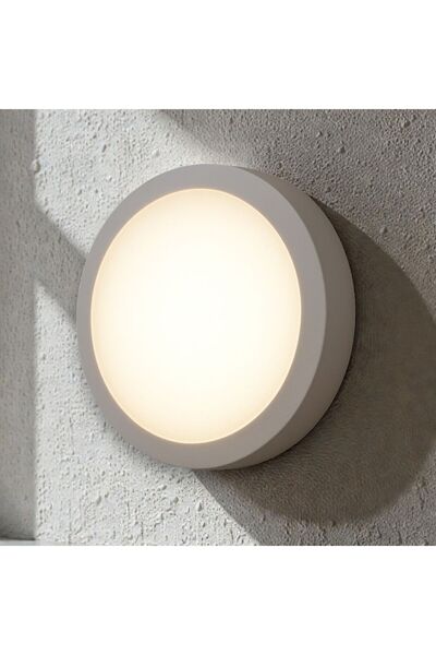 DELIGHT Outdoor LED wall light Rotunda fi180, 12W=100W, 4000K, neutral light,...