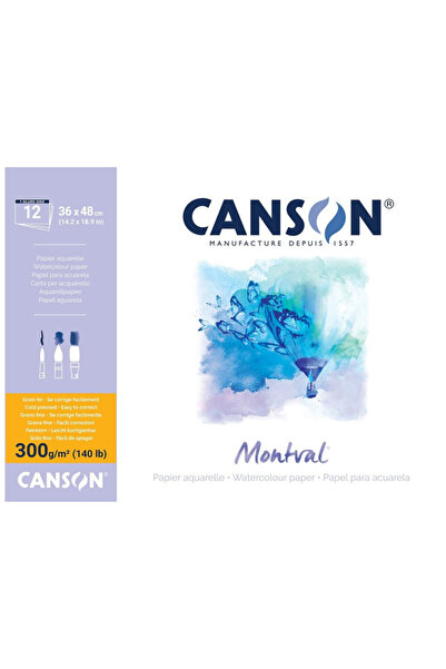 Canson Montval watercolor block 36 x 48 cm 300...