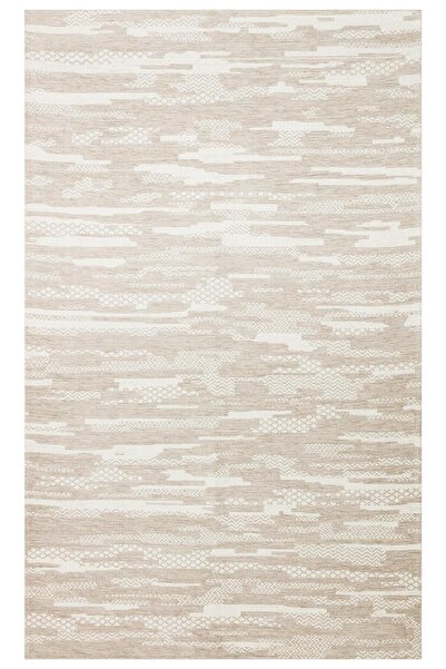 halinet Halı.Net Cream Modern Washable Non-Slip Living Room Carpet Eco-Biga-0...