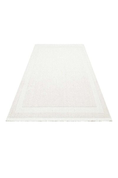 halinet Halı.Net White Modern Washable Non-Slip Living Room Carpet Eco-Cozy-5...