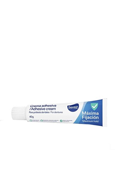 Senti2 Adeziv pentru proteze dentare Fijador Adhesivo Prótesis Dentales 40 g