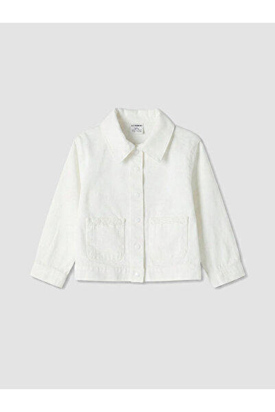 LC Waikiki I Shirt Roba Collar Girl's Gabardine Jacket from Freezen Store