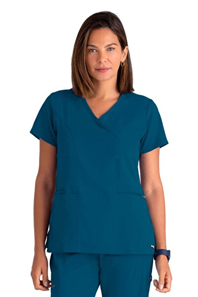 Barco Γυναικεία Ιατρική Μπλούζα Grey's Anatomy της Kim, Μπλε Μπαχάμα (GRST001)