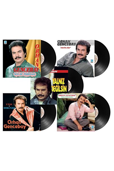 KervanPlak Orhan Gencebay - 5 Plak Özel Set