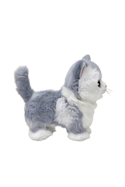 TY Beanie Babies Gri Kedi Furley 15 CM