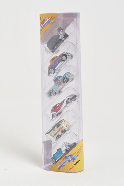 Zadem Store Speed Racers: 6-Pack Vintage Toy Car Series - Classic Toy Car