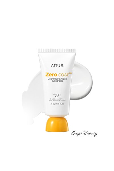ANU Zero-Cast Nemlendirici Güneş Kremi Spf 50, Yüz Için Doğal Işıltı Veren Gü...