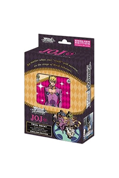 Bushiroad Pachet de probă Weiss Schwarz: JoJo’s Bizarre Adventure: Golden Wind