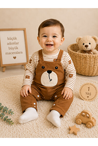 Ley BEBE Body Çıtçıtlı 2li Tulum Takım