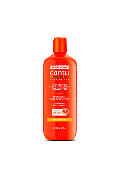 Cantu Unt de Shea, Șampon de păr, Curățare delicată, 400 ml