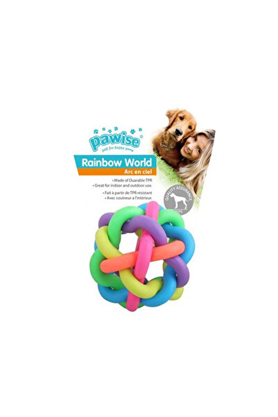 Pawise Gldisptm Rainbow World Knitting Ball Ø (04009) 7.5 cm