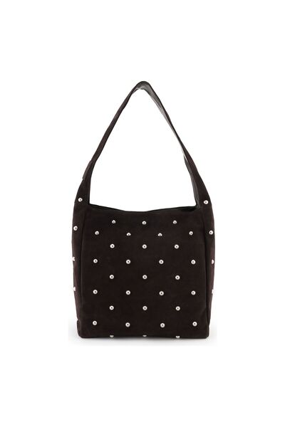 FREDsBRUDER Endless Beads Schultertasche Leder 39 cm