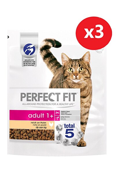 Perfect Fit Yetişkin Hindili Kuru Kedi Maması 750Gr*3 Adet