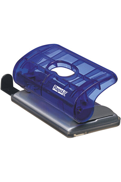 Rapid Mini hole punch 10 sheets, FC5 - Sheer blue
