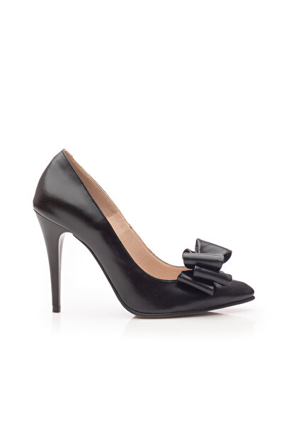 UrbanShoes Pantofi stiletto damă din piele naturală - 35175 Negru box