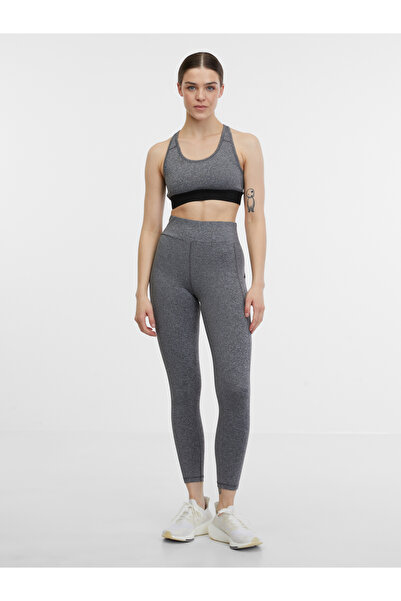 ORSAY Grey women's mottled sports leggings