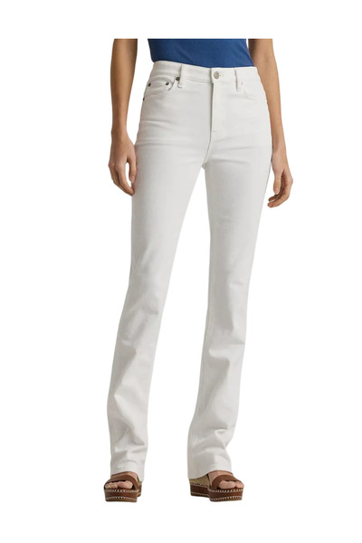 Ralph Lauren Γυναικείο Τζιν Λευκό 200926081001-White