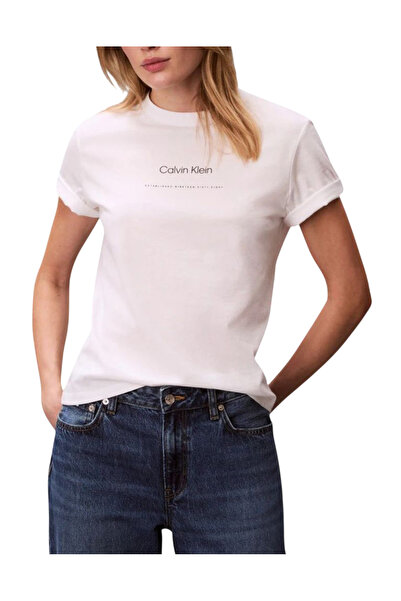 Calvin Klein Γυναικείο T-shirt Λευκό LV047C811G-YAF