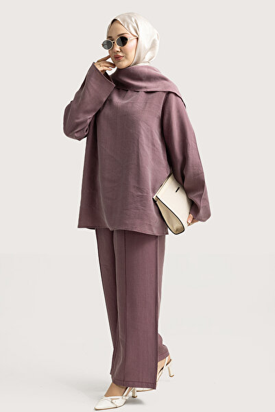 Suede Style 6350 - Stylish, Comfortable, Modal Soft Woven Fabric, Collar Deta...