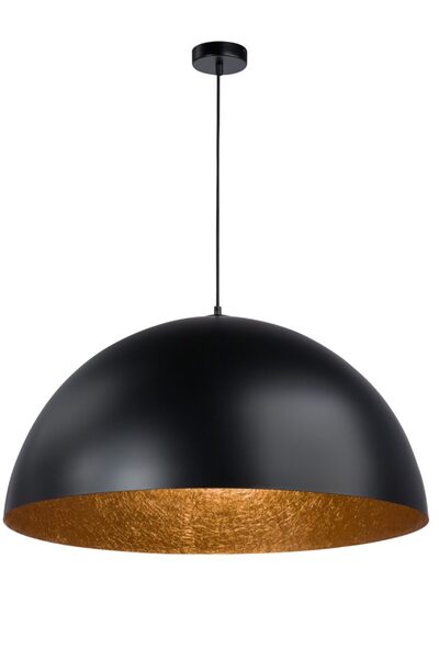 Sigma Lighting Lustră suspendată Sfera Ø35cm, abajur metalic tip cupolă negru...
