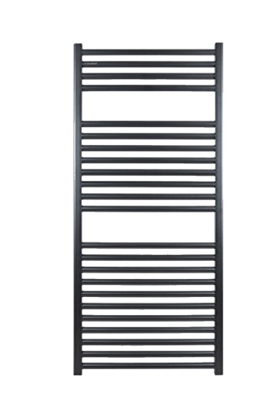 Nova Florida Radiator portprosop de baie, aluminiu negru, drept, Nova Florida...