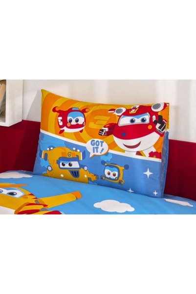 Zorluteks Out Patterned 100% Cotton Fabric 1 Piece Pillowcase 50X70 cm Double-Sided Printing