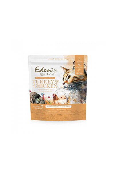 EDEN Pui și curcan - hrană uscată pentru pisici - 1.5 kg