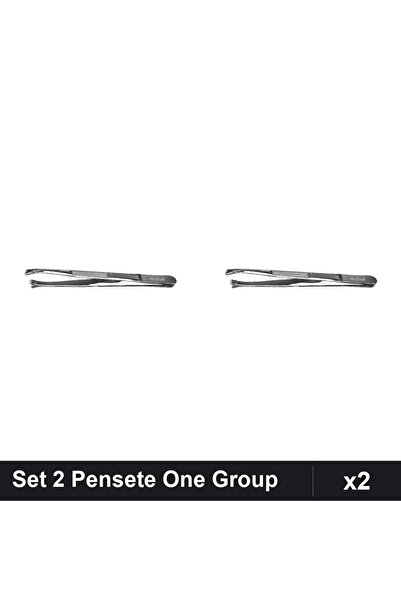 Makeup Set 2 Pensete Profesionale Negre Subtiri One Group, Creion Sprâncene