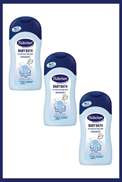 Bübchen Bebek Banyo Köpüğü 400 ML 3'lü Set