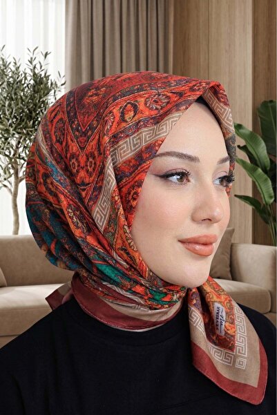 Big ModaEbrar Desenli Soft Eşarp - 131