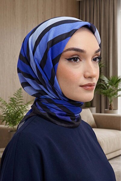 Big ModaEbrar Patterned Soft Scarf - 035
