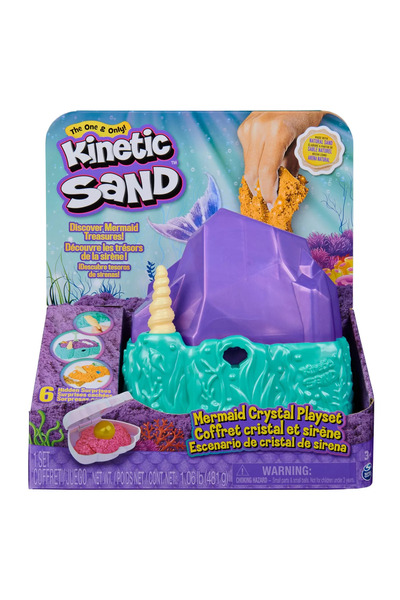 Kinetic Sand Set de cristale sirenă
