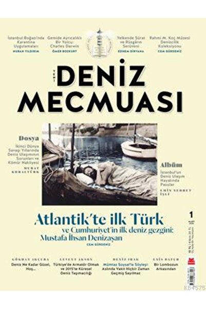Kırmızı Kedi Yayınları Yeni Deniz Mecmuası 40. Sayı