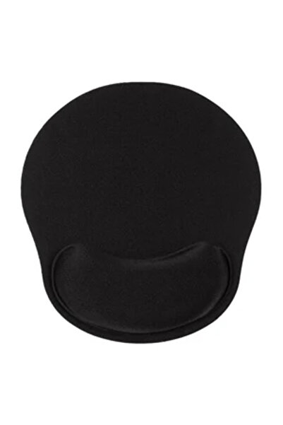 Zumzeria Mousepad ergonomic cu spumă cu memorie, negru, 23x26x2cm