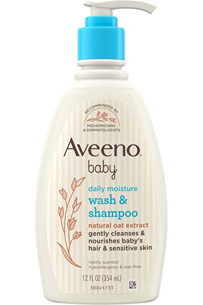 AVEENO Baby Shampoo for all types, moisturizing, hypoallergenic, tear-free, p...