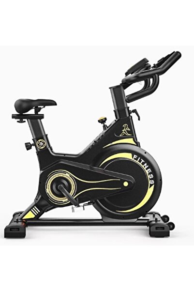 FITNESS دراجة رياضية ثابتة متوفرة بلونين ( اصفر + احمر )