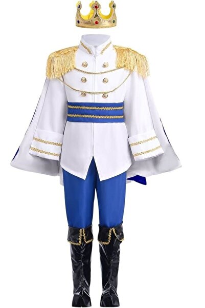 Funny Party Shop Children's carnival costume Prince with blue cape, 5-6 years...