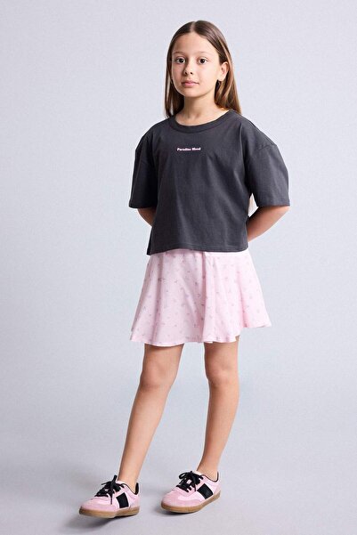 DeFacto Viscose Above Knee Skirt for Girls E3836A826Hs