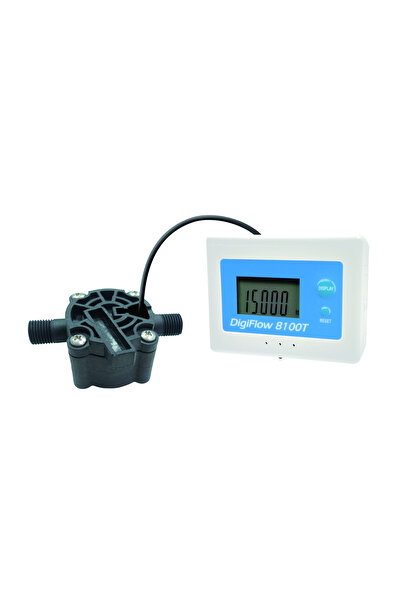 Savant Μετρητής Ροής Νερού και Αλλαγής Φίλτρων DIGIFLOW 8100T Υδρομετρητής 1/4"