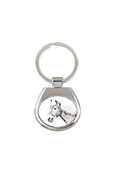 Art - Dog Art-Dog Breloc Personalizat Pui de Cal Haflinger – Pandantiv din Me...