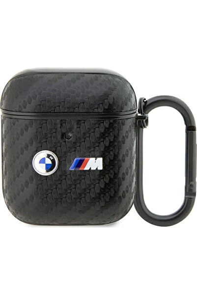BMW BMA2WMPUCA2 Apple AirPods 2/1 negru Carbon Logo metalic dublu