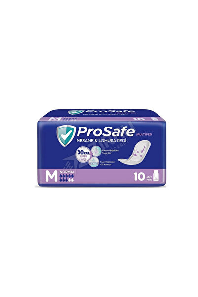 PROSAFE Multiped Bladder and Maternity Pad m Size 10 Pcs