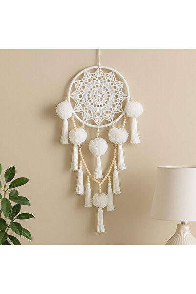 Zumzeria Decorațiune suspendată Prinzător de vise Talisman cu franjuri cu pom...