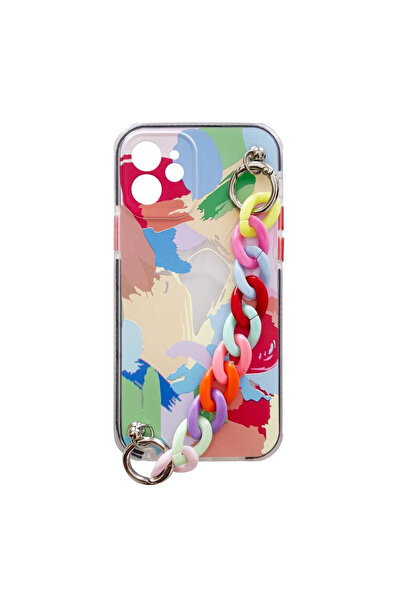 Hurtel Husă tip lanț Color Chain, gel flexibil elastic, cu pandantiv lanț, pe...