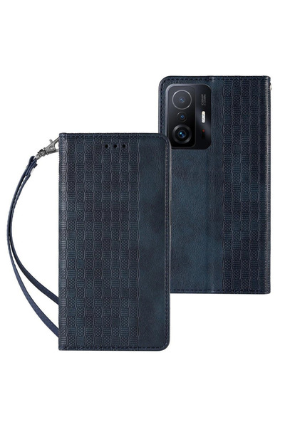 Hurtel Husă cu curea magnetică pentru Samsung Galaxy A12 5G, tip portofel + m...