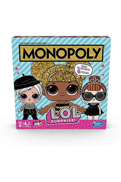 Hasbro Games HASBRO GAMING- MONOPOLY LOL SURPRISE EDITION BOARD GAME