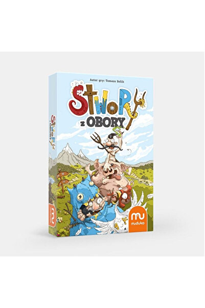 MUDUKO Joc de cărți pentru familie Creaturi din Obora - Mitologie slavă GR0412